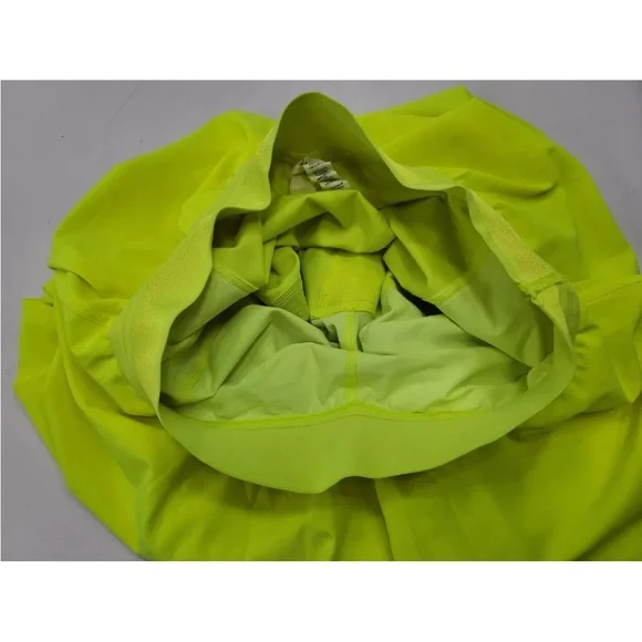 Lululemon Court Rival Perforated High Rise Skirt Long Highlighter Yellow… - Picture 8 of 10